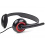 Gembird | MHS-002 Stereo headset | Built-in microphone | 3.5 mm | Black/Red - 6